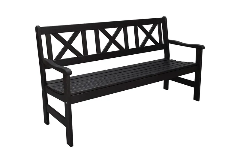 Olivo 3-sits Utesoffa - Kaffesvart — Kaffesvart