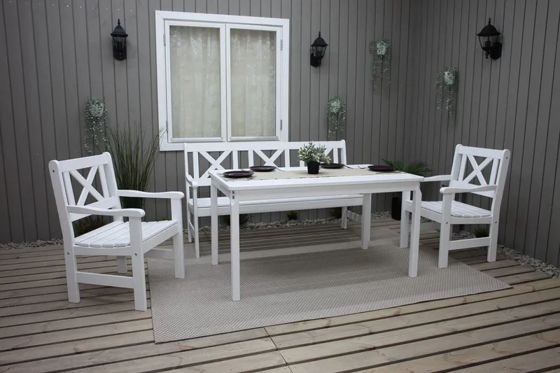 Olivo Matgrupp Utomhus - Vit — Comfort Garden
