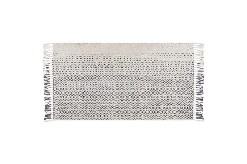 Omerli Ullmatta 80x150 cm - Svart/Vit — Svart/Vit