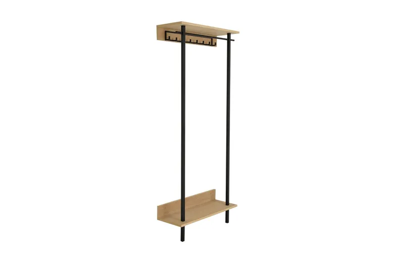 Ongayo Hallmöbelset 28x80 cm - Vit/Svart — Vit/Svart