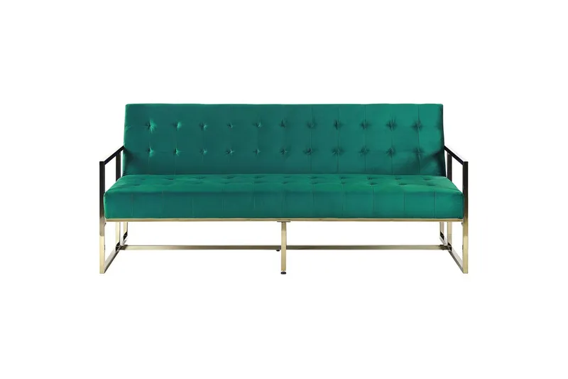Ordsbo Soffa 3-sits - Guld/Grön — Guld/Grön