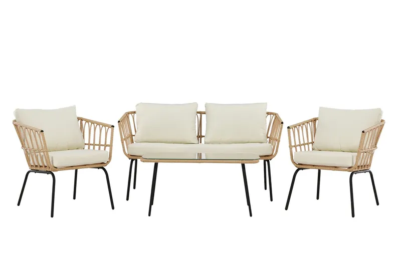 Ortigia Soffgrupp Utomhus 4-sits - Natur — Venture Home