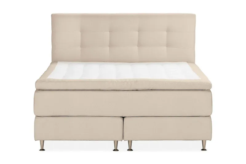 Oslo Lyx Kontinentalsäng 180x200 cm - Beige — Drömvik