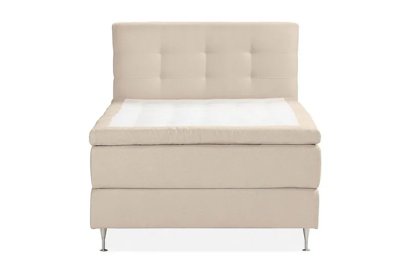 Oslo Lyx Kontinentalsäng Boucle 140x200 - Beige — Drömvik
