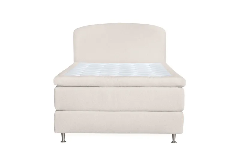 Oslo Lyx Sängpaket 120 curved loop 2 - Ljusbeige — Bedly