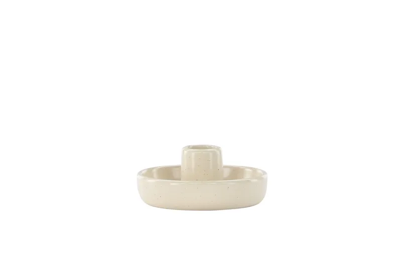 Otis Ljusstake 11x5 cm - Beige — Venture Home