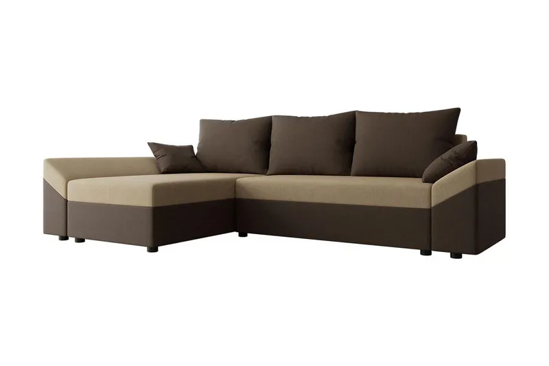 Ovadia 5-sits Bäddsoffa - Brun/Beige (Art.nr 1352026) — Brun/Beige