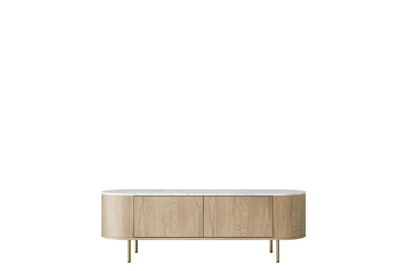 Pantego Tv-bänk 139x40 cm - Brun — Brun