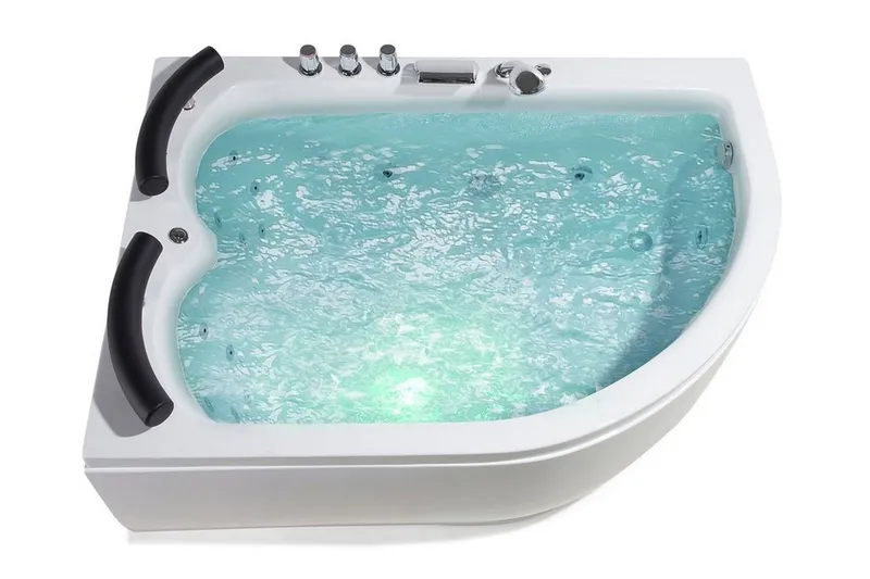 Paradiso Bubbelbadkar 155 cm - Vit — Vit