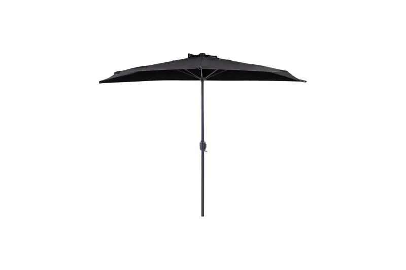 Parasoll Carleton 100x100 cm - Svart — Svart