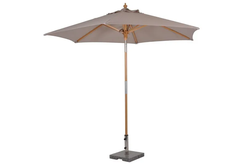 Parasoll Fritab Lille 250cm med 38 mm trästativ — Fritab