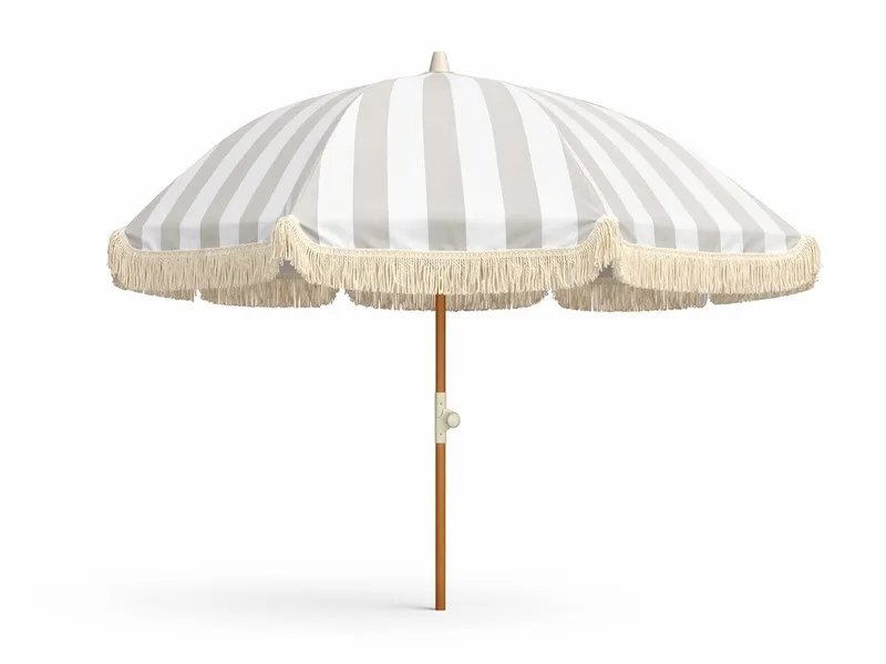 Parasoll Hillerstorp Parasoll 200 cm - Sandvit — Hillerstorp