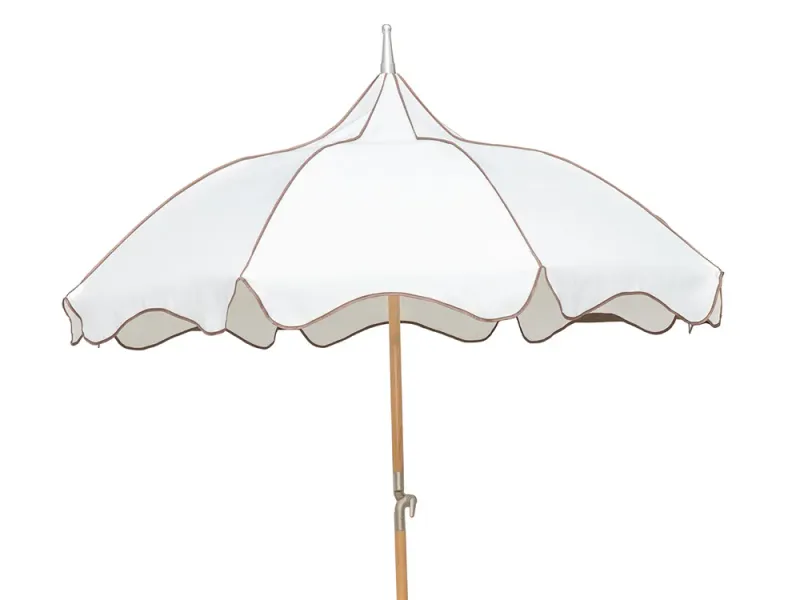 Parasoll Hillerstorp Parasoll 200 cm - Vit — Hillerstorp