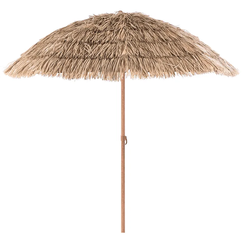 Parasoll utomhus 175 cm Civetta - naturlig/brun — naturlig/brun