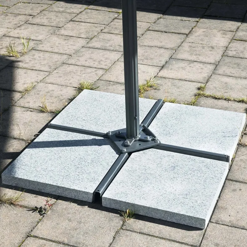 Parasollvikter i granit | 4x25kg — Lyfco