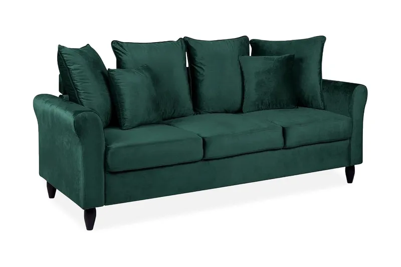 Paretti Soffa Sammet - Grön — Grön