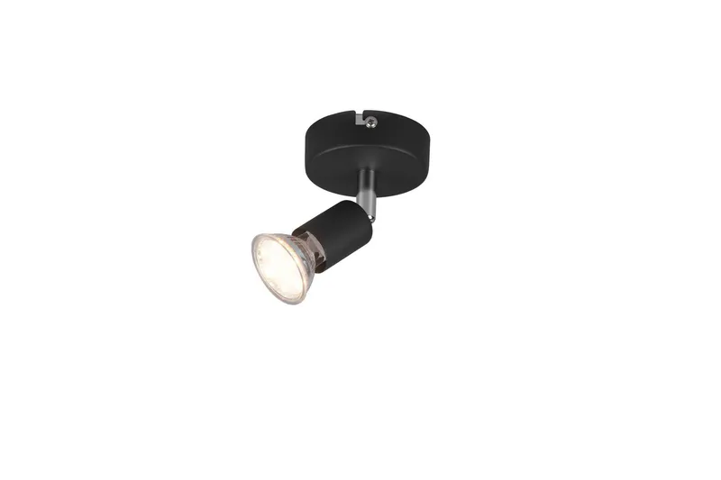 Paris Spotlight 1L GU10 mattsvart - Matt svart — Trio Lighting