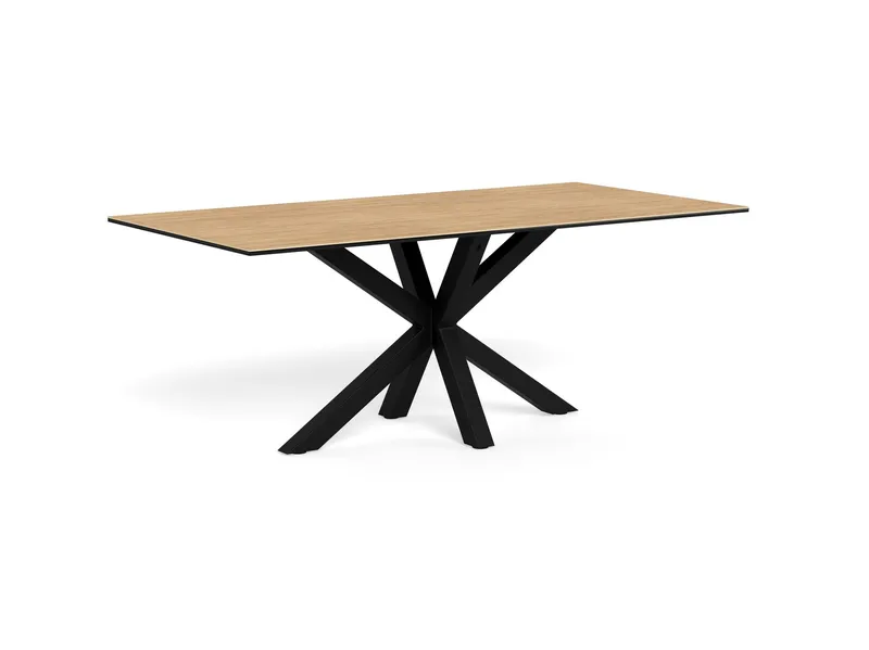 Parkins Matbord 200 cm - Svart — Svart