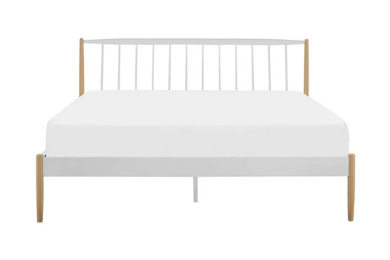 Parlan Sängram 180x200cm - Vit/Brun — Vit/Brun