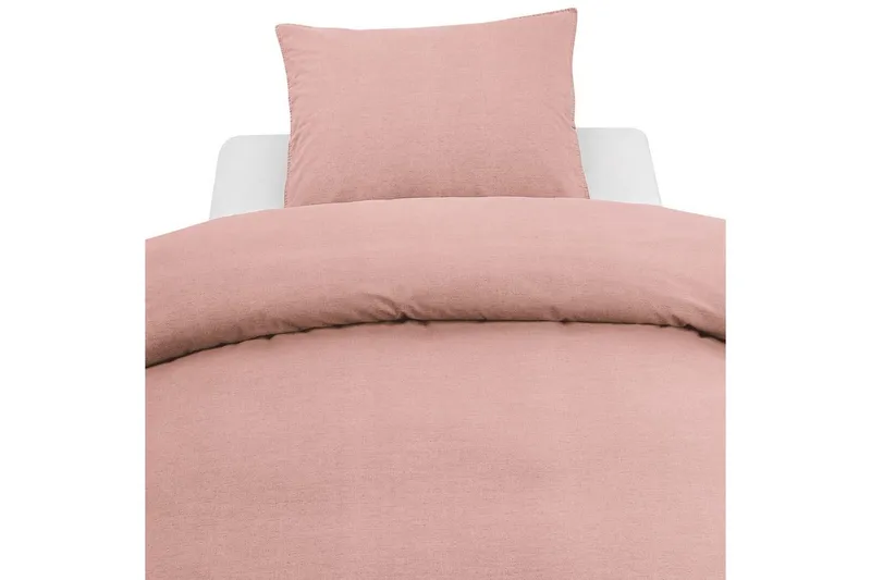 Påslakanset Enkelsäng 2-Dels Washed - Ny Rosa — Ny Rosa