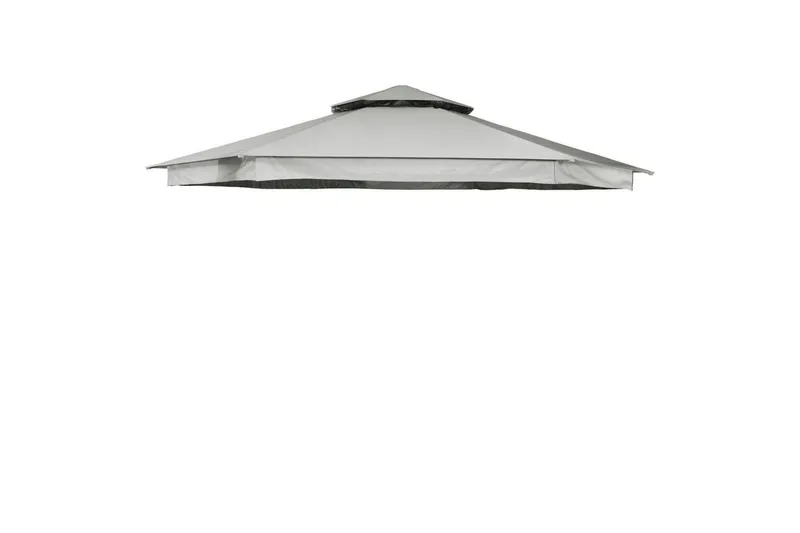 Paviljongtak Hillerstorp Luxor Ø400 cm Grå - Grå — Hillerstorp