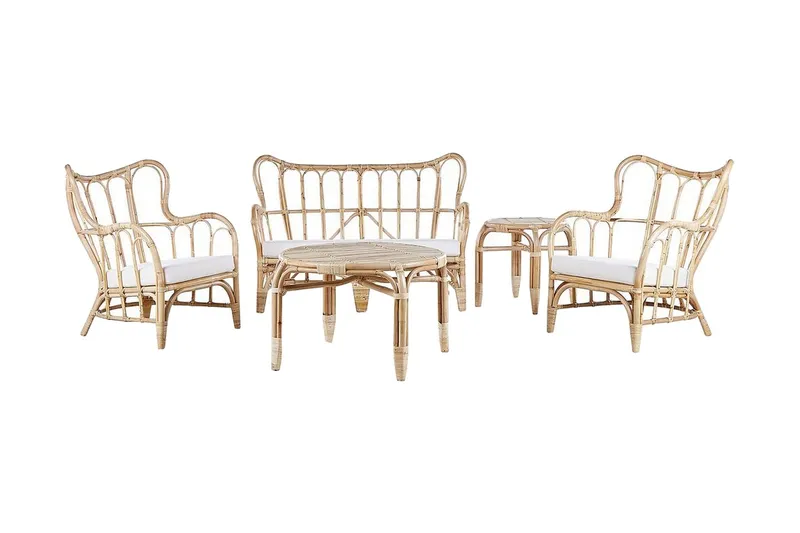 Pedagne Loungegrupp Utomhus 4-sits - Rotting/Beige — Rotting/Beige