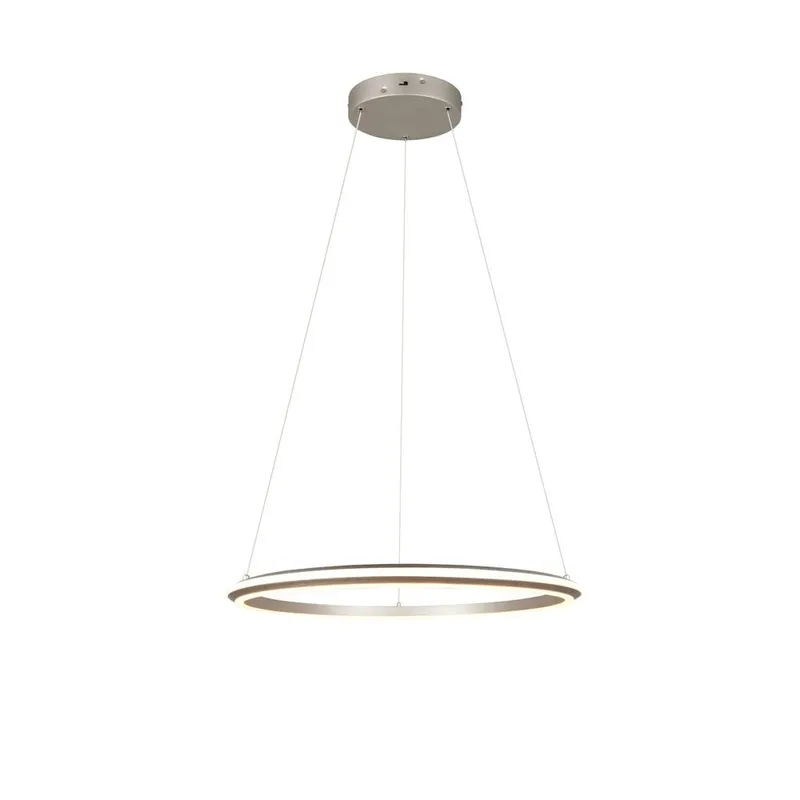 Pendel TRIO Amador - 75 cm, Borstad Stål — Trio Lighting