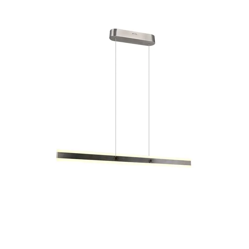 Pendel TRIO Arcola - 115 cm, Borstad Stål — Trio Lighting