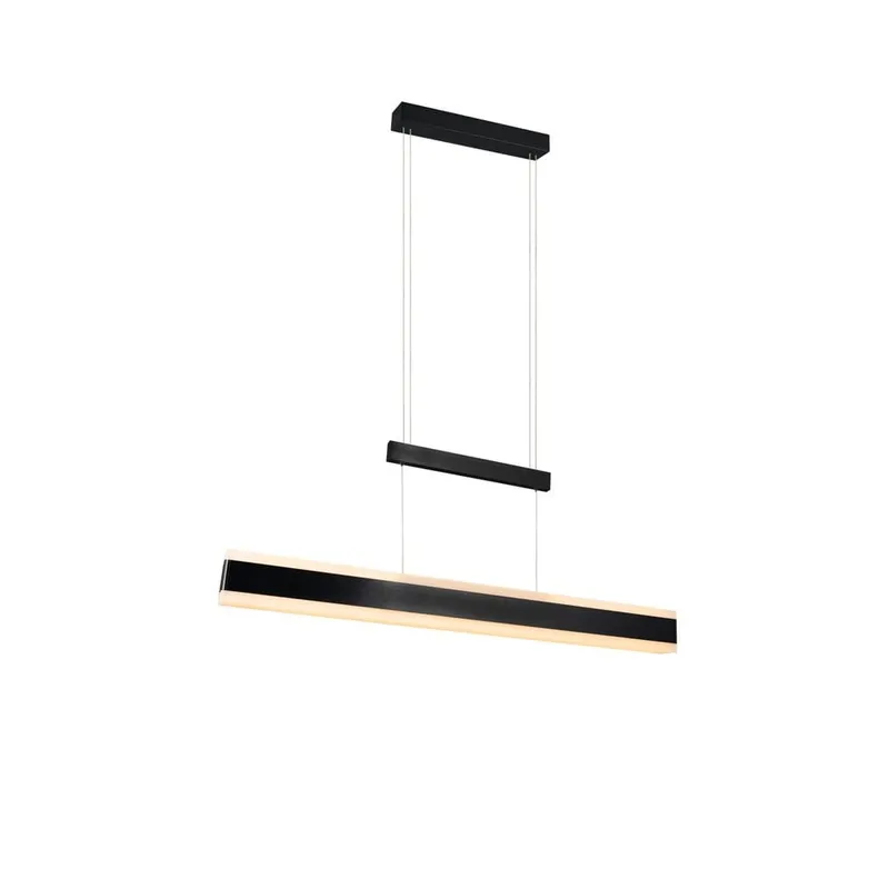 Pendel TRIO Arcola - 150 cm, Mattsvart — Trio Lighting