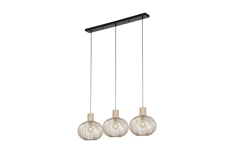 Pendel TRIO Gila 3-del, Sand - 3-del, Sand — Trio Lighting