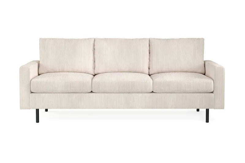 Peppe 3-sits Manchestersoffa - Beige (Art.nr 990071) — Scandinavian Choice