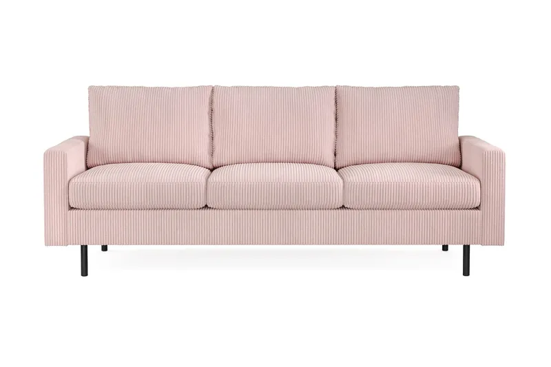 Peppe 3-sits Manchestersoffa - Rosa — Scandinavian Choice