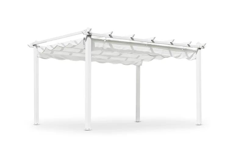 Pergola Hillerstorp Skanör 300 x 400 cm - Vit — Hillerstorp