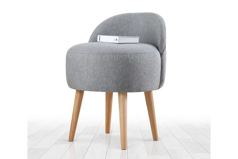 Philippi Sittpuff 42 cm - Grå — Grå