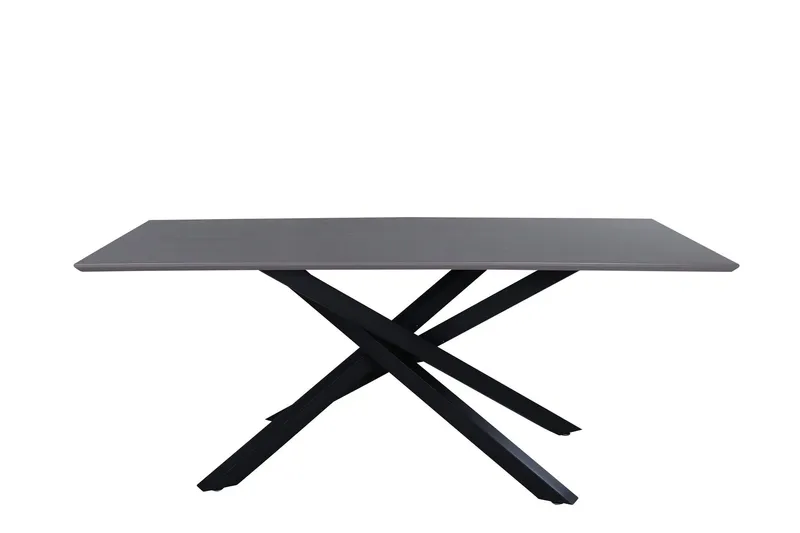 Piazza Matbord 190 cm - Grå/Svart — Venture Home