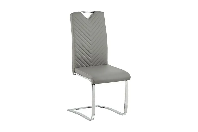 Picknes Matstol 2-pack - Konstläder/Ljusgrå — Konstläder/Ljusgrå