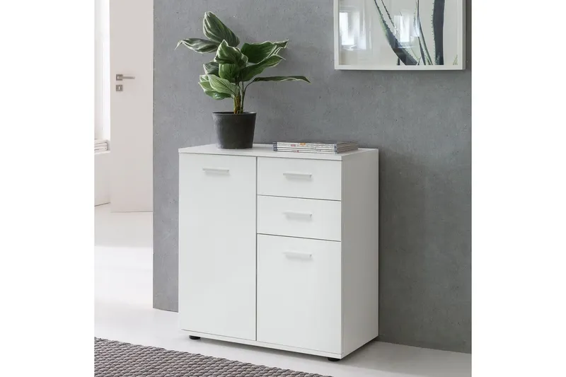 Pinuelas Byrå 71x36 cm - Vit — Wohnling