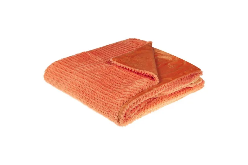 Pläd Bjas Orange, 200x220 cm - Orange, 200x220 cm — Orange, 200x220 cm