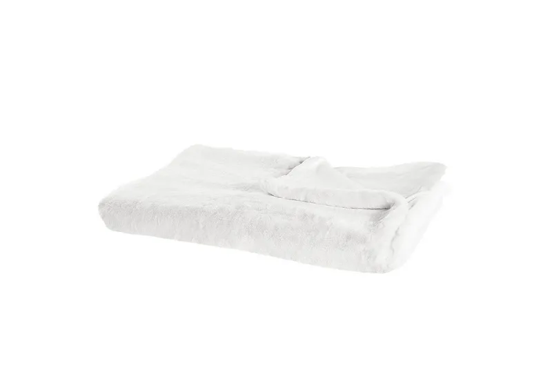 Pläd Chaab Vit, 150x200 cm - Vit, 150x200 cm — Vit, 150x200 cm