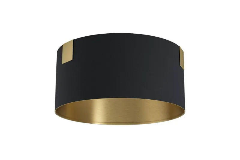 Plafond Eglo Tortola 1 Svart/Mässing — Eglo