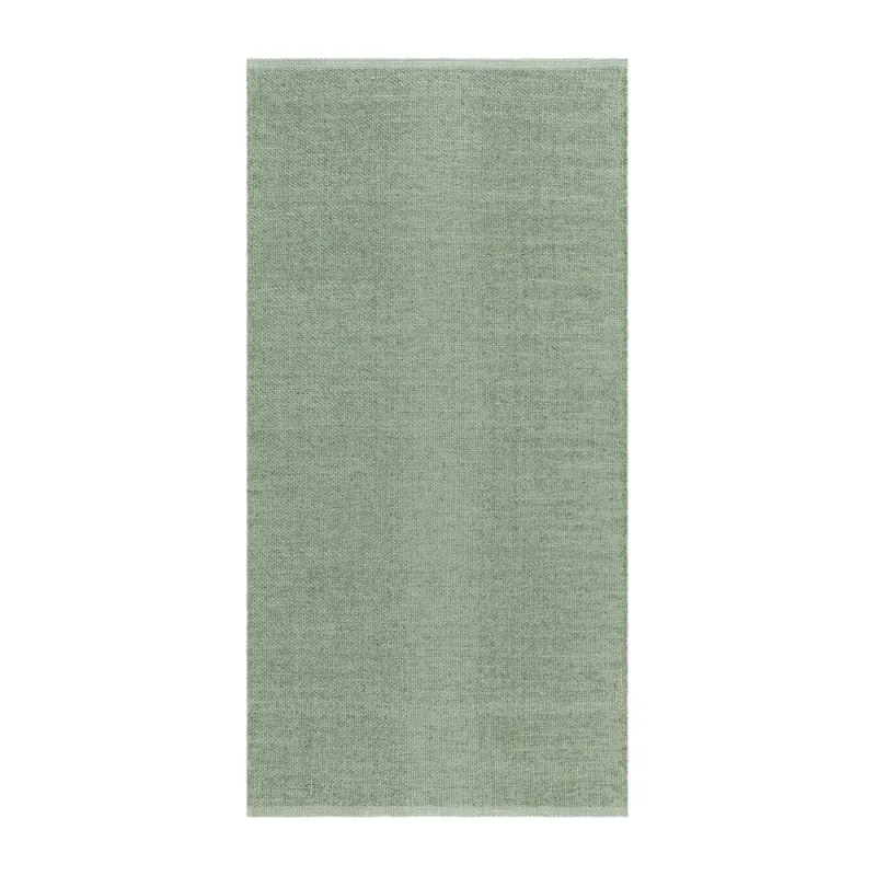Plastmatta Hilma Plain - 70x250 cm, Grön — KM Home