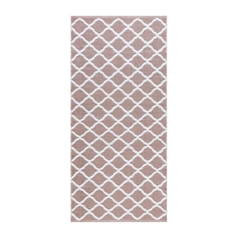 Plastmatta Hilma Wave - 70x300 cm, Rosa — KM Home
