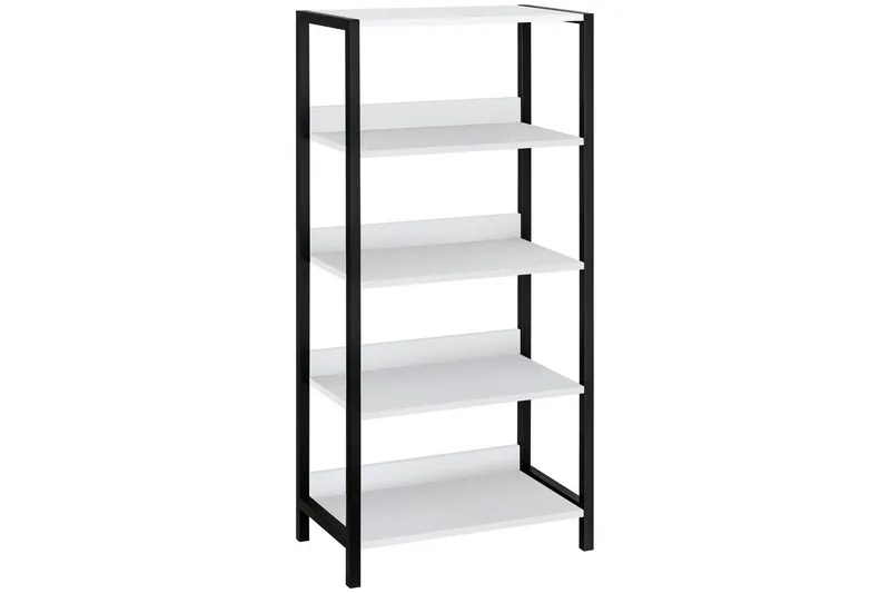 Plattpark Bokhylla 35x60 cm - Vit/Svart — Vit/Svart