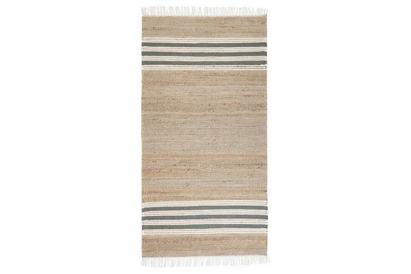 Plattvävd Mirza - Beige, Natur, Grå, Vit — Beige, Natur, Grå, Vit