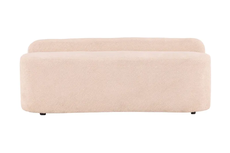 Pocatello 2-sits Soffa - Vit Bouclé — Venture Home