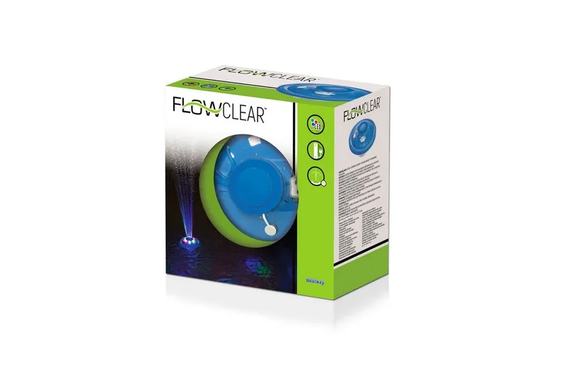 Poolfontän Planet Pool Flowclear LED Flytande