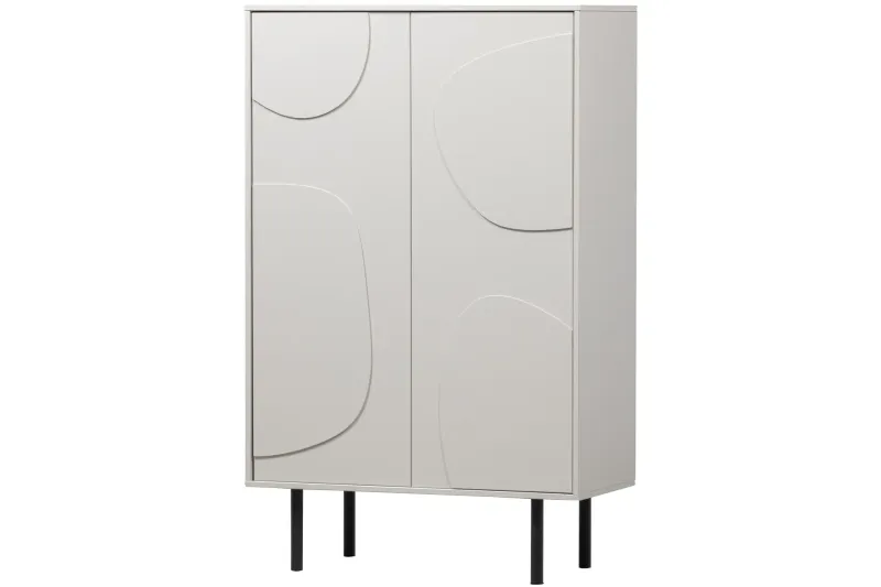Popinder Highboard - Beige — Beige