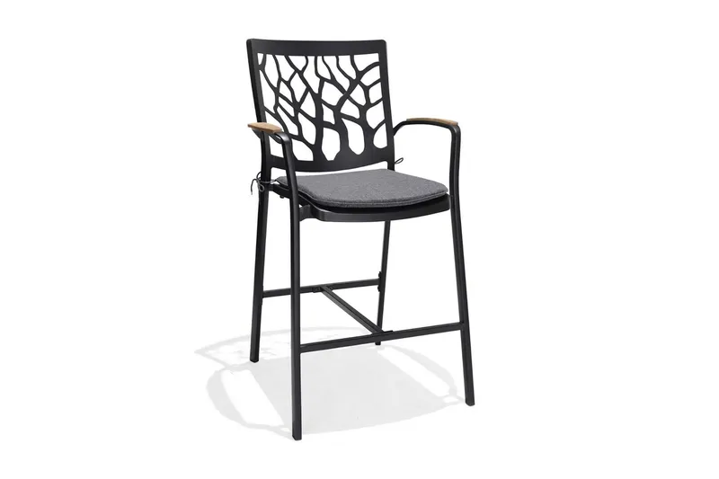 Portals Barstol Utomhus - Svart — Lifestyle Garden