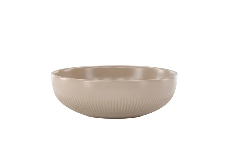 Posh Ljusstake 18x6 cm - Beige — Venture Home