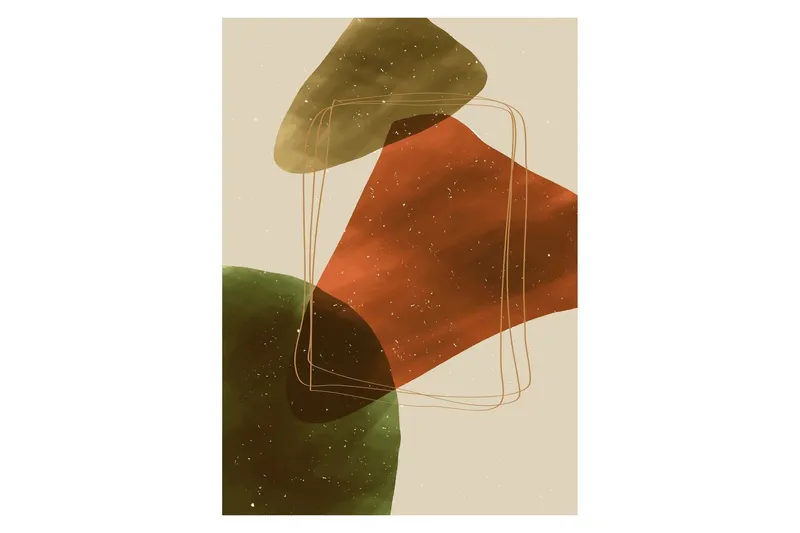Poster Canyon 30x40 cm - Beige — Venture Home